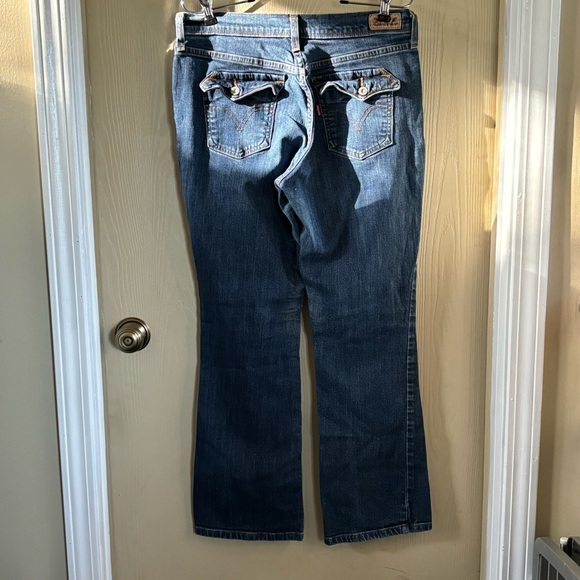 515 Levi’s in 6 short, bootcut, flap pockets, red tab - Picture 4 of 9